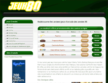 Tablet Screenshot of jeux80.com